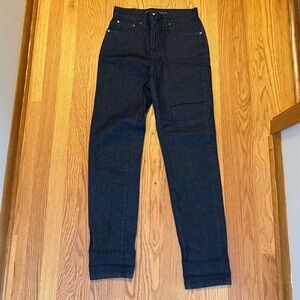 Ably filium activated indigo straight leg jeans size 4